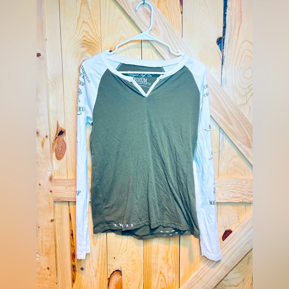 Cowgirl tuff long sleeve